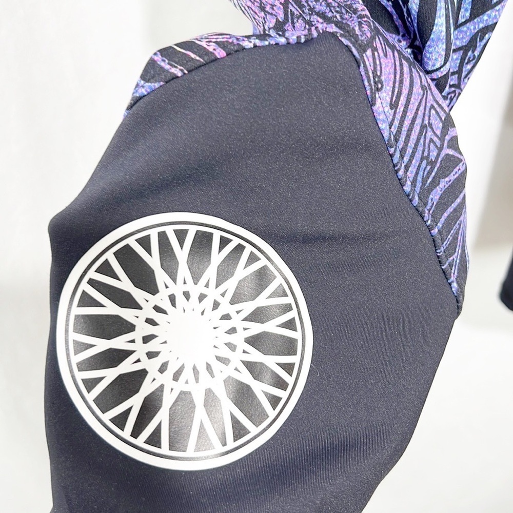 Soulcycle Performance Leaf Tropical Colorblock Pi… - image 5